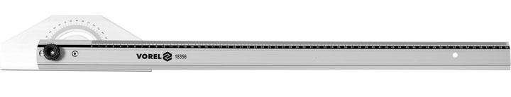 Kątownik nastawny aluminiowy VOREL typ T 600 mm (5906083077500) - obraz 1
