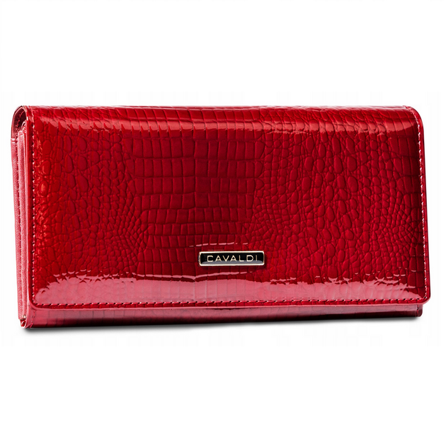 Кошелек женский кожаный 4U CAVALDI H22-1-RS9-BL-2397 красный - Фото 1 Кошелек женский кожаный 4U CAVALDI H22-1-RS9-BL-2397 красный - изображение 1