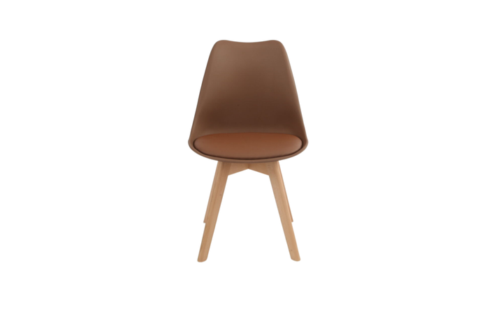 Стул кухонный Intarsio KRUZ 48×42×81 см Коричневый - Фото 4 Стул кухонный Intarsio KRUZ 48×42×81 см Коричневый - изображение 4