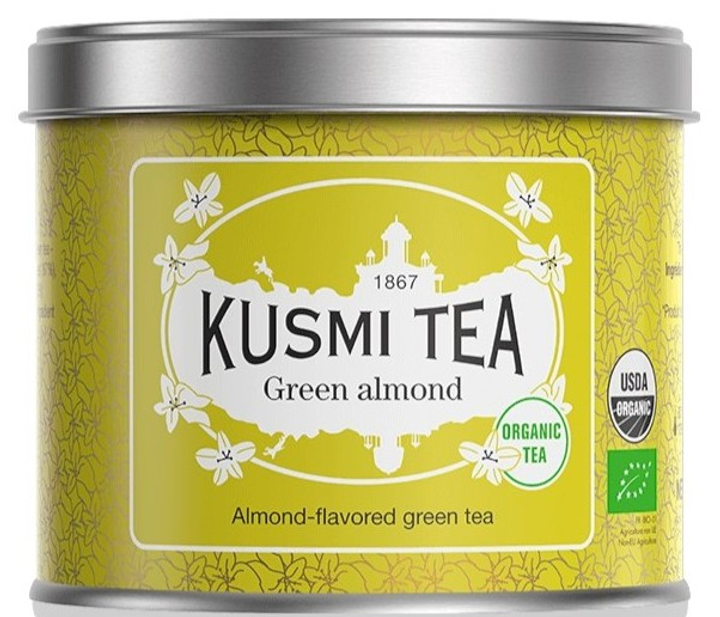 Чай розсипний Kusmi Tea Green Almond 100 г (3585810095356) - зображення 1