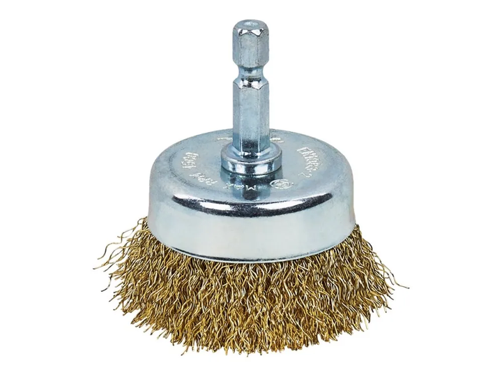 Szczotka druciana Makita sześciokątna 1/4" HEX 50 mm (88381586146) - obraz 3