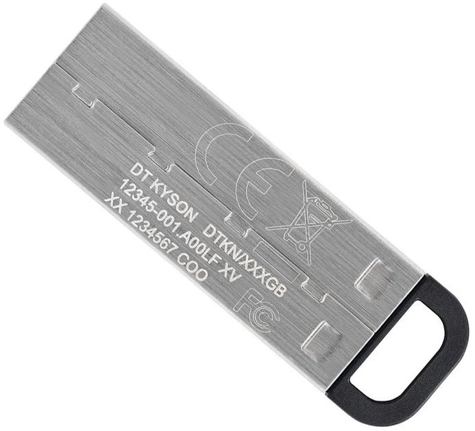 Металлический флеш накопитель 512 GB kingston Kyson usb3.2 DTKN/512GB - Фото 5 Металлический флеш накопитель 512 GB kingston Kyson usb3.2 DTKN/512GB - изображение 5
