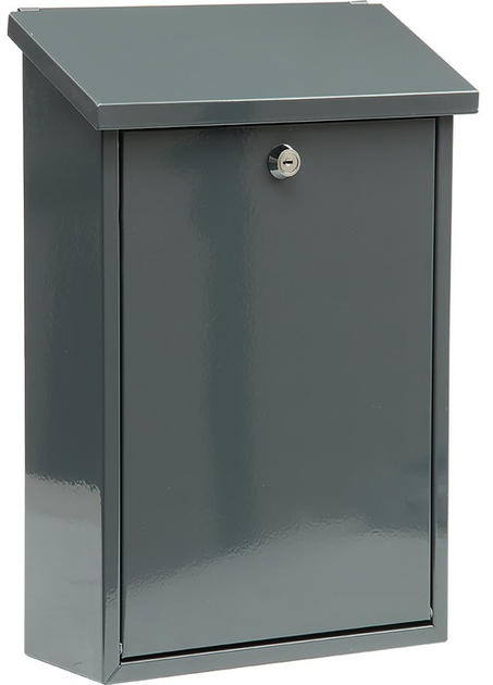 Skrzynka na listy Vorel 78571 400 x 250 x 100 mm Szara (5906083785719) - obraz 1