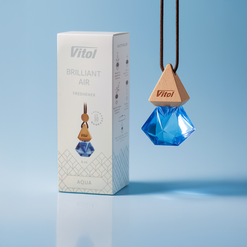 Освежитель воздуха Vitol Brilliant Air Aqua 8мл - изображение 2
