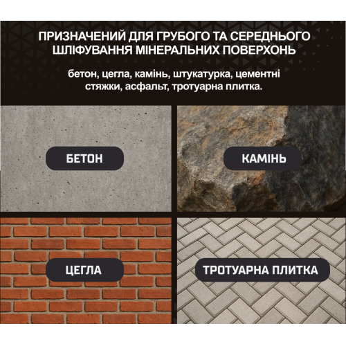 Alloid Pro. Диск алмазный шлифовальный C-Type 125мм - Фото 10 Alloid Pro. Диск алмазный шлифовальный C-Type 125мм - изображение 10