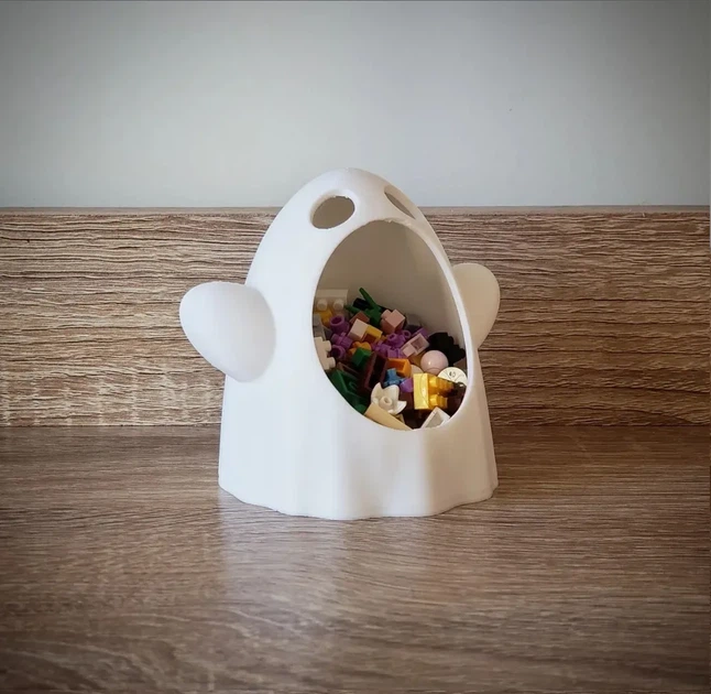 Статуетка Halloween Ghost Candy Bowl (10 см) - Фото 1 Статуетка Halloween Ghost Candy Bowl (10 см) - зображення 1
