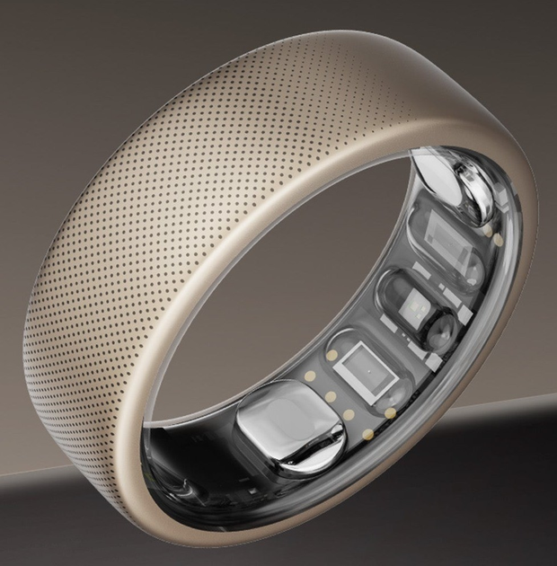 Смарт-кільце Amazfit Helio Ring Size 8 Titanium (6972596108634) - зображення 3
