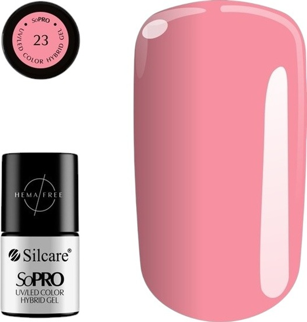 Lakier hybrydowy Silcare SoPro 23 7 g (5902560552225) - obraz 1