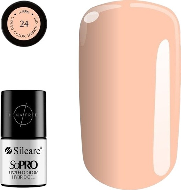 Lakier hybrydowy Silcare SoPro 24 7 g (5902560552232) - obraz 1