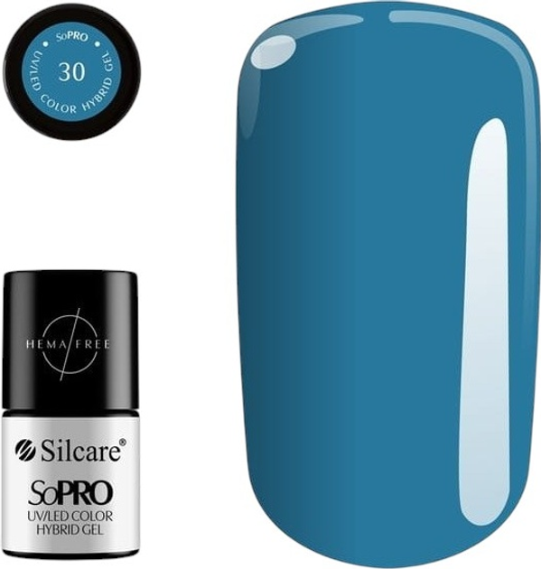 Lakier hybrydowy Silcare SoPro 30 7 g (5902560552294) - obraz 1