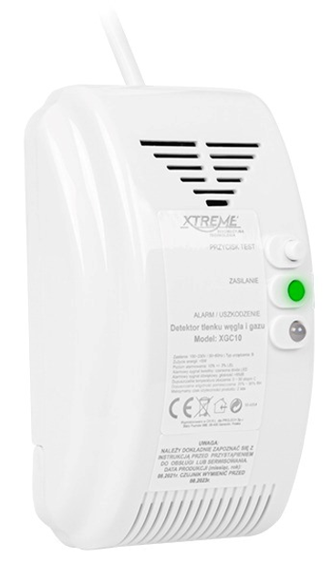 Датчик Xtreme газу і чадного газу 230V (5900804121640) - зображення 2
