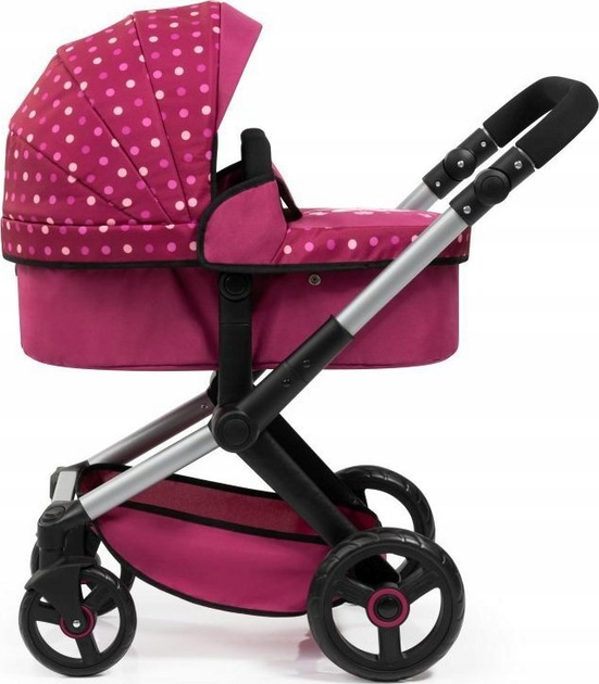 Коляска для ляльки Bayer Design XEO 17075AA Рожева (4003336170672) - зображення 3