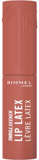 Pomadka w płynie Rimmel Thrill Seeker Lip Latex 100 Sassy nawilżająca 6 ml (3616305500212) - obraz 2