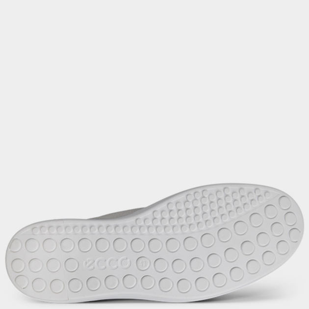 Sneakersy męskie skórzane do kostki Ecco Soft 60 M 58240401007 43 Białe (194891256063) - obraz 4