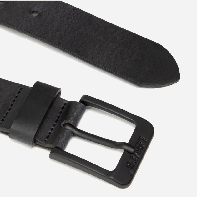Pasek męski skórzany Levi's 38016-0033 105 cm Czarny - obraz 3