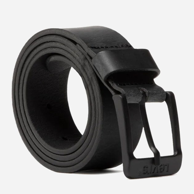 Pasek męski skórzany Levi's 38016-0033 110 cm Czarny - obraz 2