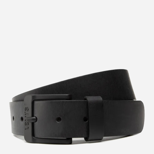 Pasek męski skórzany Levi's 38016-0033 90 cm Czarny - obraz 1