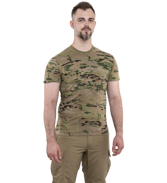 Футболка військова Texar Arid Camo / Multicam XL - Фото 3 Футболка військова Texar Arid Camo / Multicam XL - зображення 3
