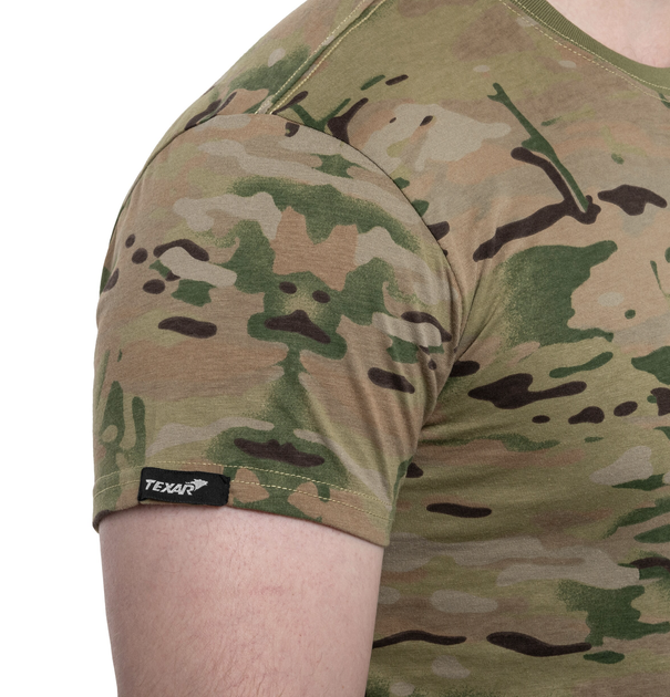 Футболка військова Texar Arid Camo / Multicam XL - Фото 4 Футболка військова Texar Arid Camo / Multicam XL - зображення 4