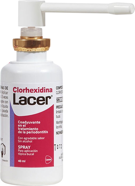 Spray do jamy ustnej Lacer Chlorhexidine 40 ml (8430340061942) - obraz 2