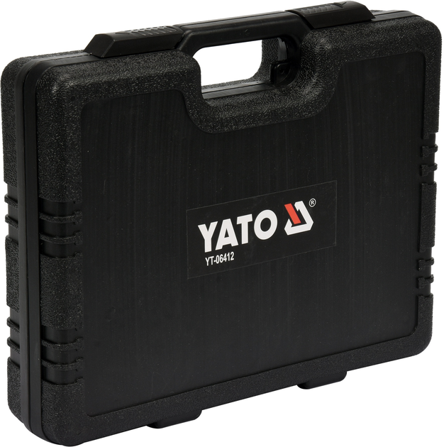 Знімач універсальний і 2 розділювачі Yato YT-06412 діапаз.- 35-130 мм до Ø≤ 60 і 75 мм 14 шт + кейс (5906083061066) - зображення 3