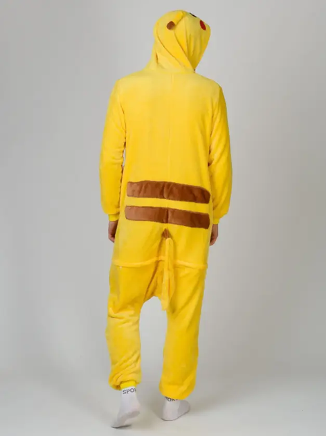 Кигуруми Пикачу пижама Покемон желтый XL (на рост 176-185 см) - Фото 3 Кигуруми Пикачу пижама Покемон желтый XL (на рост 176-185 см) - изображение 3