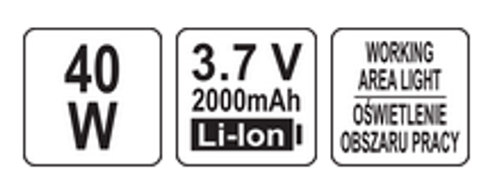 Zgrzewarka do rur plastikowych YATO bezprzewodowa 40W 3.7V 2Ah YT-824480 (5906083116254) - obraz 9
