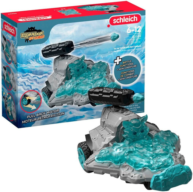 Фігурка Schleich Eldrador Ice Jet Vehicle with Mini Creature SLH42664 (4059433716831) - зображення 1