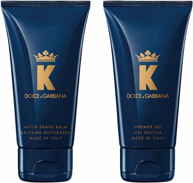 Zestaw unisex Dolce&Gabbana K Woda perfumowana 100 ml + Balsam po goleniu 50 ml + Żel pod prysznic 50 ml (3616305433787) - obraz 3