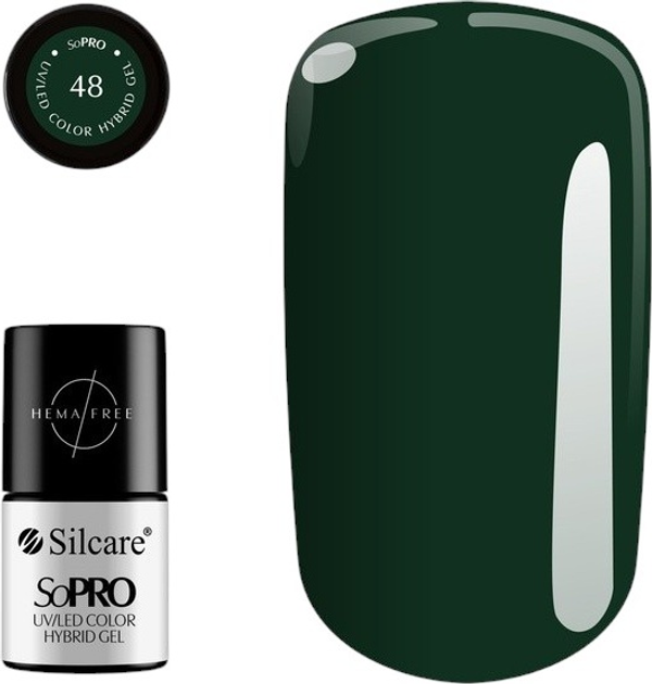 Lakier hybrydowy Silcare SoPro 48 7 g (5902560556407) - obraz 1
