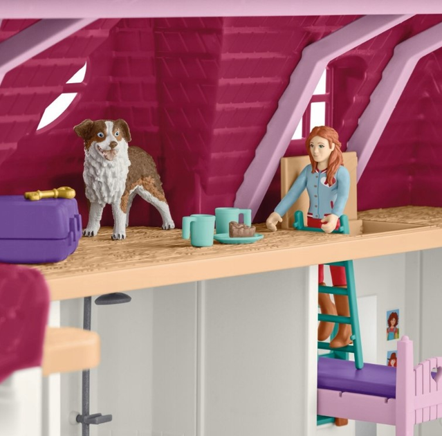 Zestaw Schleich Horse Club Lakeside Country House and Stable SLH42706 (4069111053547) - obraz 8