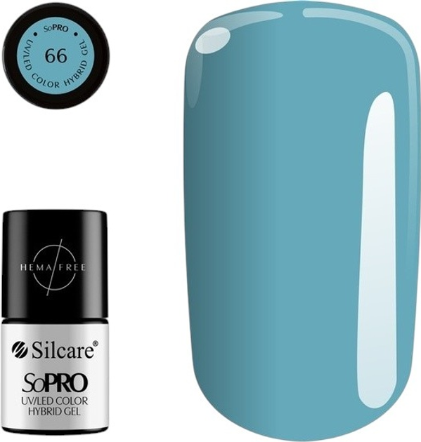 Lakier hybrydowy Silcare SoPro 66 7 g (5902560559255) - obraz 1