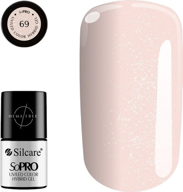 Lakier hybrydowy Silcare SoPro 69 7 g (5902560564785) - obraz 1