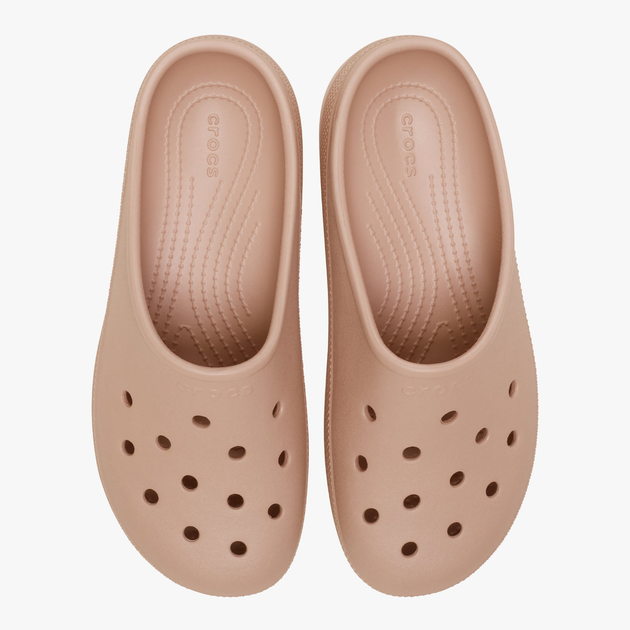 Женские сабо Crocs Classic Low Profile Clog PkCr 211139-7AF 39-40 (M7/W9) 25 см Бежевые (198445226335) - изображение 5