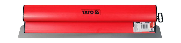 Шпатель для фінішного шпаклювання YATO 600 мм зі змінним лезом і ПВХ ручкою (YT-52222) - зображення 1
