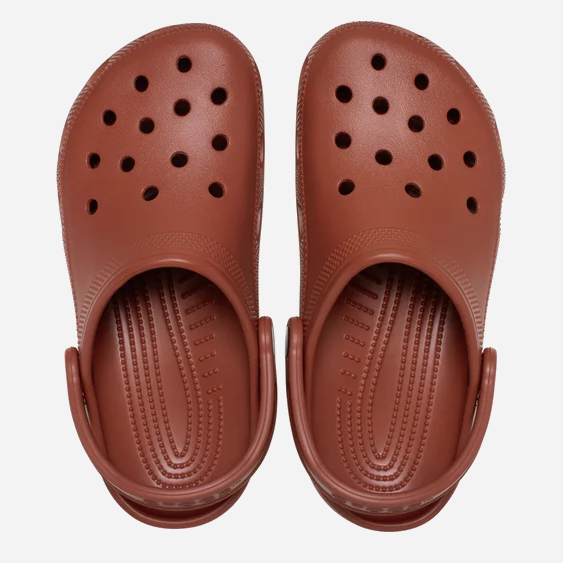 Мужские кроксы Crocs Classic Rust 10001-862 45-46 (M11) 29 см Коричневые (198445190216) - изображение 4