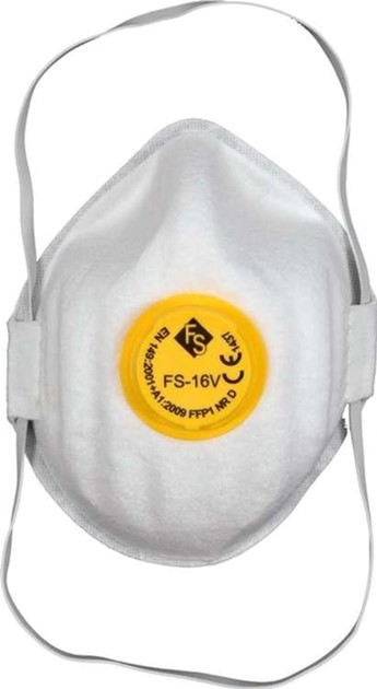 Maski ochronne VOREL FFP1 z zaworem 5 szt (74541_v) - obraz 1