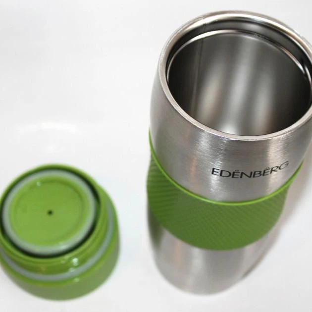Термокружка Edenberg EB-621 380 мл зеленый - изображение 2