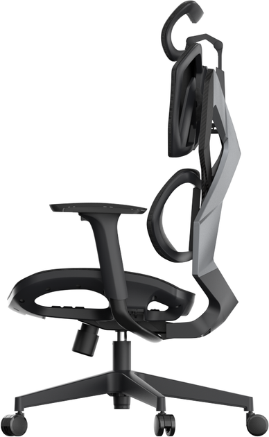Fotel gamingowy SIHOO Xallking X5C Mesh Black (X5C-301) - obraz 5