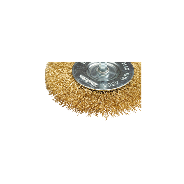 Szczotka druciana Makita tarcziwa 1/4" 100 mm (88381586221) - obraz 2