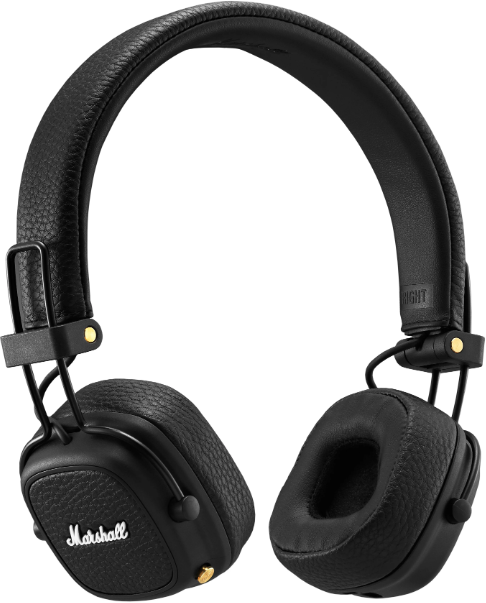 Marshall Major III Bluetooth ヘッドフォン Наушники Marshall Major III Bluetooth Black (4092186) купить в