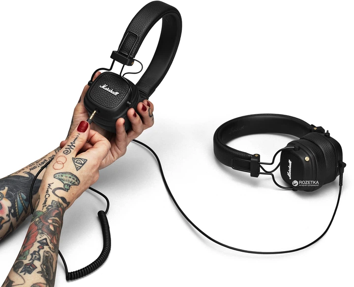 Наушники Marshall Major III Bluetooth Black (4092186) купить в