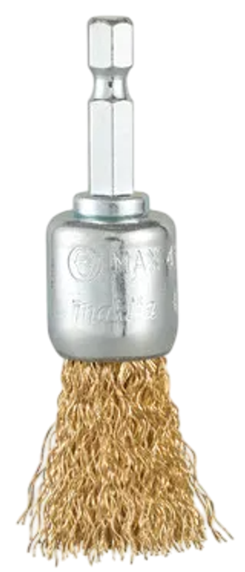 Szczotka druciana Makita pędzelkowa 1/4" 19 mm (88381586245) - obraz 1