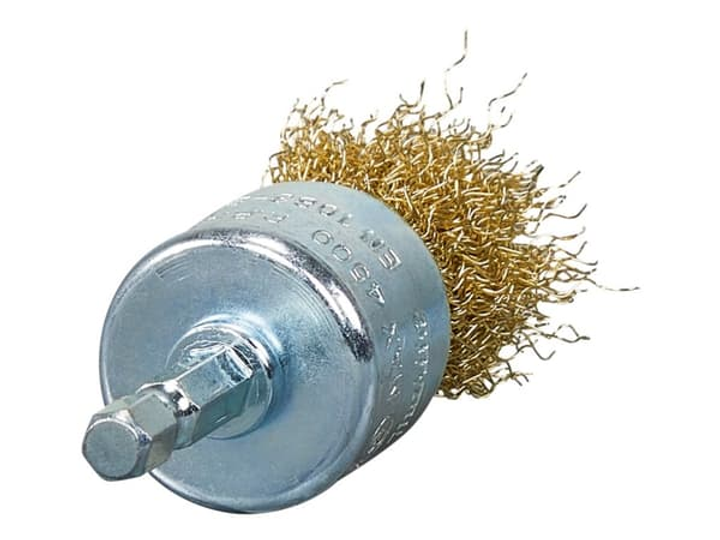 Szczotka druciana Makita pędzelkowa 1/4" 28 mm (88381586269) - obraz 3