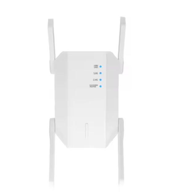 Усилитель беспроводного сигнала WiFi 1200 Мбит/с, двухдиапазонный интернет-усилитель, внешние 4 антенны, 5 ГГ - Фото 1 Усилитель беспроводного сигнала WiFi 1200 Мбит/с, двухдиапазонный интернет-усилитель, внешние 4 антенны, 5 ГГ - изображение 1
