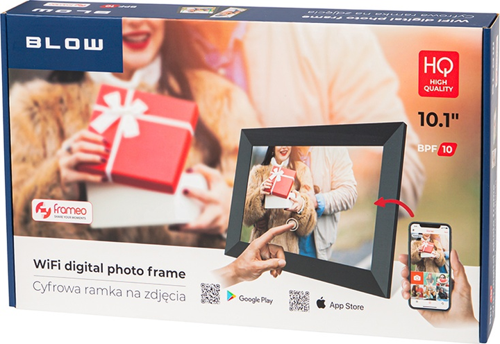 Cyfrowa ramka na zdjęcia Blow FRAMEO Wi-Fi (5900804142683) - obraz 6
