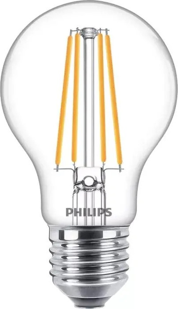 Żarówka LED Philips E27 A60 8.5W 4000K 1055LM FIL (929002025528) - obraz 1