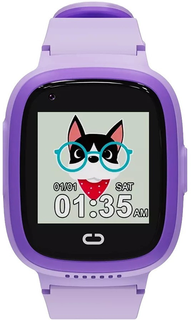 Smartwatch dla dzieci Canyon Sunny KW-48 Wideo 4G GPS Games&Music Purple (CNE-KW48VL) - obraz 2