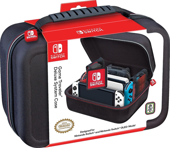 Etui Nintendo Game Traveler Deluxe System Case Black (663293110438) - obraz 4