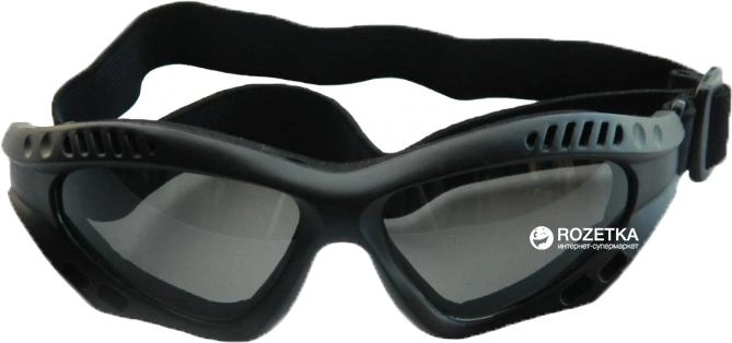 Защитные очки Strelok STR - 37 Темно-серые линзы (20037SRT) - изображение 2